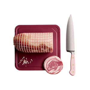 Cuchillos de Chef Resistentes de Acero Inoxidable con Mango Ergonómico Negro y Hoja Afilada para Cortar Carne y Verduras - Product Image 6