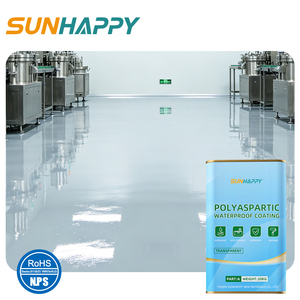 Revestimiento Líquido Impermeable Transparente para Techos, Balcones y <span class=keywords><strong>Terrazas</strong></span>, Resistente a la Intemperie, Poliaspártico 8000, Aplicación con Brocha, Personalizado - Product Image 1