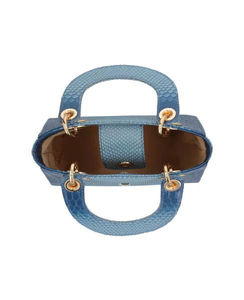 Bolso de Mano de Cuero Genuino con Logotipo Personalizado, Patrón de Cocodrilo, Bolso de Hombro para Mujer, Impermeable, Gran Capacidad para Viajes - Product Image 2