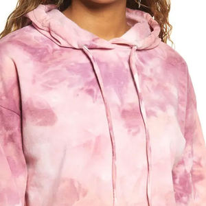 Conception à manches longues avec cordon de serrage à prix abordable, logo et design de capuche personnalisables / Coupe décontractée et tendance pour femmes - Product Image 5