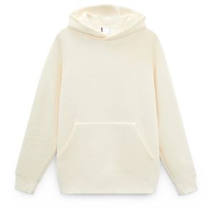 Sudadera con Capucha Extra Grande para Hombre, de Felpa, Color Sólido, Informal, para Otoño, Corte Regular, con Bolsillos, 100% Algodón Tejido, Tinte Liso - Product Image 3