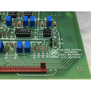 แผงวงจรพิมพ์ VARIAN B684037, ชุดควบคุมแรงดันอาร์กอน - อุปกรณ์และอะไหล่เซมิคอนดักเตอร์ระดับโลกที่เชื่อถือได้ - Product Image 6