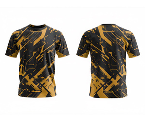 Fashion Sublimation T Shirt Custom All Over Print Design Fitness Apparel Supplier | <b>Men</b> Women Youth Sizes | Lightweight Quick Dr - Product Image 5