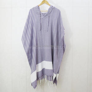 Peignoir de bain à capuche, serviette de plage 100% coton, serviette de plage turque à capuche, robe de plage brodée dans différents motifs en provenance d'Inde - Product Image 3