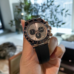 Reloj Mecánico de Lujo Deportivo para Hombre VS C+ FC Factory, Correa de Acero Inoxidable y Caucho, 4130/TW/ 40mm, Zafiro, Alta Calidad - Product Image 4