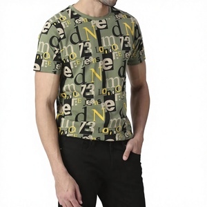 เสื้อยืดคอตตอนคุณภาพสูงสำหรับผู้ชาย คอวี คอกลม แขนสั้น ทรงโอเวอร์ไซส์ ผ้าไม่เป็นขุย แห้งเร็ว เป็นมิตรกับสิ่งแวดล้อม - Product Image 1