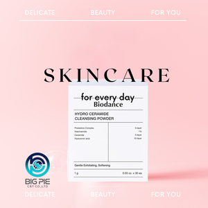 Limpiador Facial Exfoliante en Polvo con Hidro Ceramida y Ácido Hialurónico 1g*30 Unidades para Todo Tipo de Piel - Product Image 3