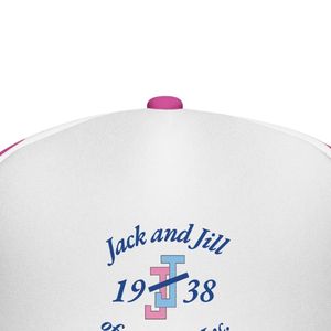 หมวกแก๊ปทรง Trucker ลายโลโก้ปี 1938 สีขาวชมพู ตาข่าย ปรับขนาดได้ สไตล์ลำลอง แฟชั่นกลางแจ้ง สำหรับทุกเพศ ขายส่ง - Product Image 5