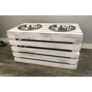 Comfortable Wooden <b>Dog</b> <b>Bowl</b> <b>Stand</b> for Pet Feeding Promotional Pet Product - Product Image 2