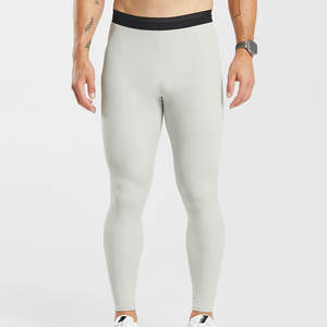 Leggings Deportivos para Hombre, Poliéster/Algodón, Transpirables, Ligeros, de Secado Rápido, Elásticos, Diseñados para Entrenamiento Físico, Deportes Diarios - Product Image 1