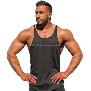 Camiseta sin Mangas con Capucha para Gimnasio de Alta Calidad para Hombre, Camiseta Deportiva con Logotipo Personalizado para Fisicoculturismo y Entrenamiento Muscular, Diseño Informal - Product Image 2