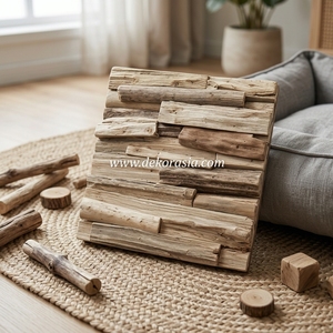 Mini panneau mural suspendu en bois flotté naturel, plateforme d'escalade pour reptiles, oiseaux, petits animaux, jouet pour animaux de compagnie, accessoires de décoration - Product Image 6
