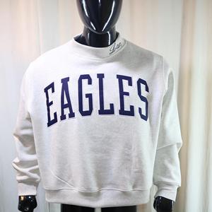 Sweat-shirts pour femmes, col montant, 280g, avec broderie personnalisée, coupe ample et carrée, 100% coton molletonné français - Product Image 6