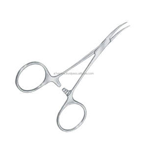 Pinzas Arteriales Rectas y Curvas de Acero Inoxidable A-1 VERITAS Jacobson-Halstead de 13 cm |   Portaagujas - Product Image 2