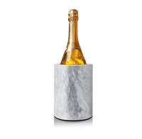 Refroidisseur de bouteilles élégant en marbre moderne U F INTERNATIONAL WMC-49 – Rétention de la glace et écologique pour les fêtes – Outil de bar – Inde