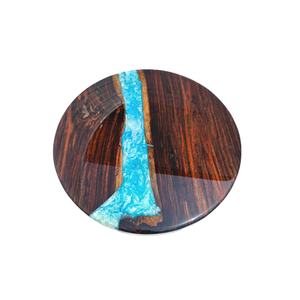 <b>Epoxy</b> Coffee <b>Table</b> with Marble <b>Epoxy</b> Resin Design Eco-Friendly Flower Shape for Home Decor and Wall Use - Product Image 1