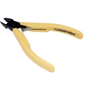 Lindstrom 8140 Precision Micro <b>Flush</b> <b>Cutter</b> Steel for Jewelry Beading Electronics Repair Silver Gold Wire - Product Image 6