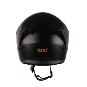 หมวกกันน็อคมอเตอร์ไซค์แบบเต็มใบ ROC R66 ผลิตในเวียดนาม รุ่นใหม่ OEM วัสดุ ABS คุณภาพสูง ดีไซน์แบบถอดเร็ว พร้อมชิลด์สองชั้น มาตรฐาน DOT - Product Image 5