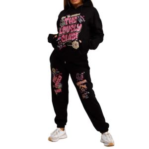 Ensembles pour femmes, survêtements de qualité en gros, vêtements décontractés, survêtements de jogging, survêtements en polyester pour femmes avec des designs personnalisés - Product Image 1