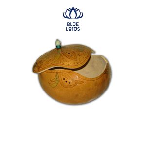 Bol en calebasse durable fait main, écologique, pour service alimentaire et décoration rustique – Vente en gros - Product Image 1
