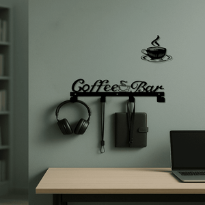 CIFbuy Support mural rustique multifonctionnel pour tasses de cuisine avec service de retrait Temu disponible - Product Image 3