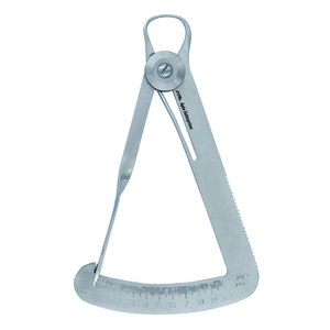 Jauge de cire dentaire en acier inoxydable, instrument de mesure de précision, outil de sculpture de cire prothodontique pour laboratoire, pour technicien dentaire - Product Image 1