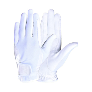 Guantes de equitación para mujer de alta calidad, antideslizantes en la palma, guantes ecuestres de tela suave, guantes de equitación para damas. - Product Image 1