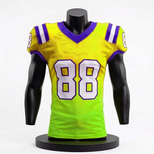Maillot de football américain personnalisé en gros, dernier design, unisexe, en polyester, avec logo imprimé - Product Image 1