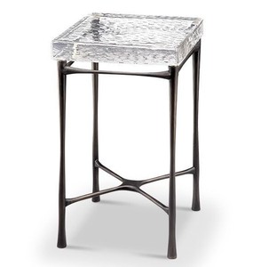 Modern Metal Frame End <b>Table</b> Resin Round Top Side <b>Table</b> Or Coffee <b>Table</b> for Living Room Hotels - Product Image 1