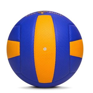 Ballon de volley-ball en cuir PU imprimé numériquement sur mesure, taille 5, design drapeau américain, pour entraînement des adultes, taille standard - Product Image 2