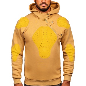 เสื้อฮู้ดป้องกันมอเตอร์ไซด์สำหรับทุกเพศพร้อมซับในป้องกันเสื้อแจ็คเก็ตแข่งรถมอเตอร์ไซค์และเบาะป้องกันสำหรับนักขี่จักรยาน - Product Image 1