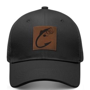 Casquette Trucker Classique Réglable en Maille avec Patch en Cuir – Fournisseur en Gros - Product Image 3