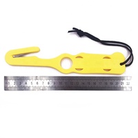 OEM Weiyu Leader Couteau de déverrouillage Coupeur de baguage de sécurité Lames de rechange incluses Conception légère Accessoires de pêche