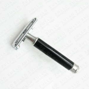 Rasoir de sécurité manuel double tranchant de qualité supérieure pour hommes, en acier inoxydable, lame affûtée, rasoir pour le visage et le corps, OEM - Product Image 4