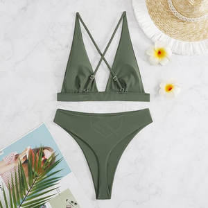 Conjunto de Bikini de Corte Alto al Por Mayor, Material Duradero, Conjuntos de Bikini de la Mejor Calidad para Venta en Línea - Product Image 6