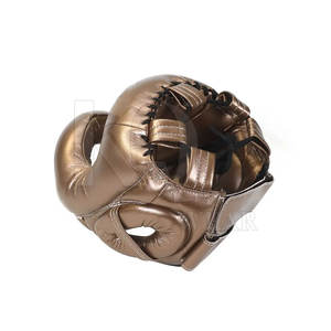 Protector de Cabeza de Entrenamiento de Cuero Profesional de Alta Calidad con Forro Interior Suave, Ligero y Transpirable para Artes Marciales y Boxeo - Product Image 4