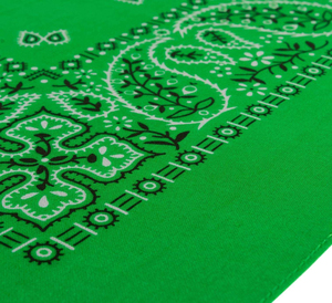 Bandana carré unisexe multifonctionnel en coton de haute qualité avec impression personnalisée à la main – Nouveauté : Foulards pour événements - Product Image 6