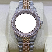 Montres RUDRA JEWELS, luxe vintage, acier inoxydable, mouvement mécanique japonais, 12 sport, élégant, boîtier carré 39 mm, cristal 20 mm