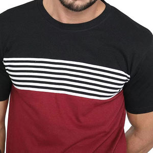 T-shirts en gros, dernier design, 100% coton, t-shirts pour hommes, prix bas, vêtements d'extérieur avec service OEM - Product Image 2