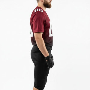 Custom American Football Uniform Set Jersey with <b>Padded</b> Pants Breathable Mesh Training Kit Team Wear OEM ODM - Product Image 3