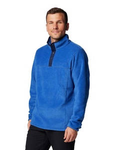 Chaqueta de Forro Polar con Media Cremallera para Hombre, Prenda Exterior Suave de Corte Regular y Manga Larga para Uso en Exteriores en Invierno 2026 - Product Image 1