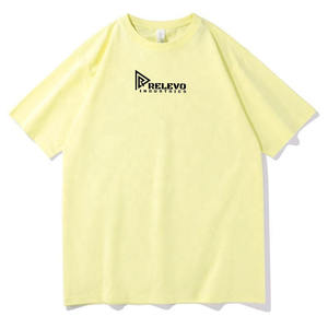 Camisetas Personalizadas con Serigrafía para Hombre, 200g, Algodón Transpirable, Cuello Redondo, Manga Regular, Camiseta Estampada 100% Algodón Jersey - Product Image 5