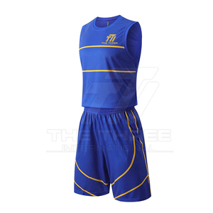 ชุดบาสเก็ตบอลชายประสิทธิภาพสูง ผ้าแห้งเร็ว ระบายเหงื่อได้ดี เสื้อเจอร์ซีย์และกางเกงขาสั้น เหมาะสำหรับการแข่งขัน - Product Image 2