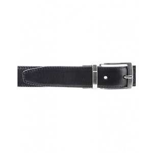 Cinturón de Cuero Encerado Resistente al Agua para Hombre, Diseño Clásico Liso, Correa de Cintura Resistente y Duradera, Accesorio - Product Image 4