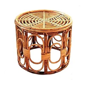 Mesa Auxiliar Escandinava de Bambú Compuesto al por Mayor |   Tablero de Ratán Hecho a Mano - Product Image 1