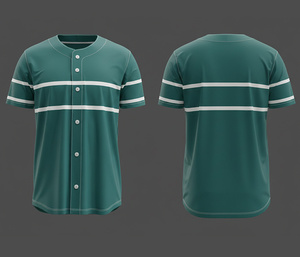 Fabricante de Uniformes de Béisbol Personalizados |   Uniforme de Béisbol para Equipo con Logotipo y Números Personalizados |   Uniforme de Béisbol Transpirable de Poliéster - Product Image 4