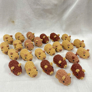 OEM Handmade Crochet <b>Keychain</b> Custom Mini Charm with Various Shapes and Designs for Bag Accessories Promotional Gifts - Product Image 5