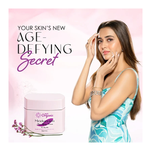 Crème visage anti-âge naturelle à l'argousier et au mulethi Hexa Organic 50ml pour peaux sèches - Product Image 1