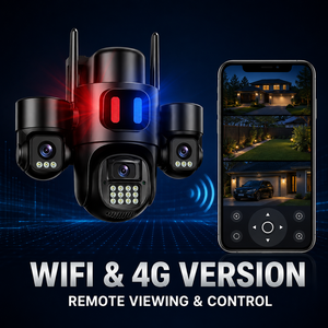 กล้องวงจรปิดพลังงานแสงอาทิตย์ 4G กล้องวงจรปิด 4K สำหรับระบบกล้องวงจรปิด 8 ช่องสัญญาณ ไร้สายสำหรับบ้าน - Product Image 1