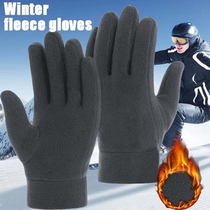 Gants de ski thermiques d'hiver pour la course sur neige en plein air, mitaines de ski en cuir coupe-vent, gants de snowboard de haute qualité avec logo personnalisé - Product Image 3